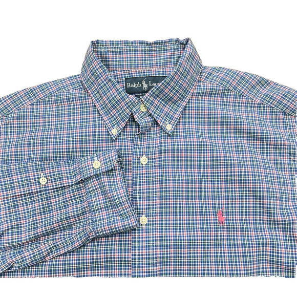 Ralph Lauren Other - Vintage Ralph Lauren Classic Fit Multi Colorful Button Down Shirt Size L Preppy